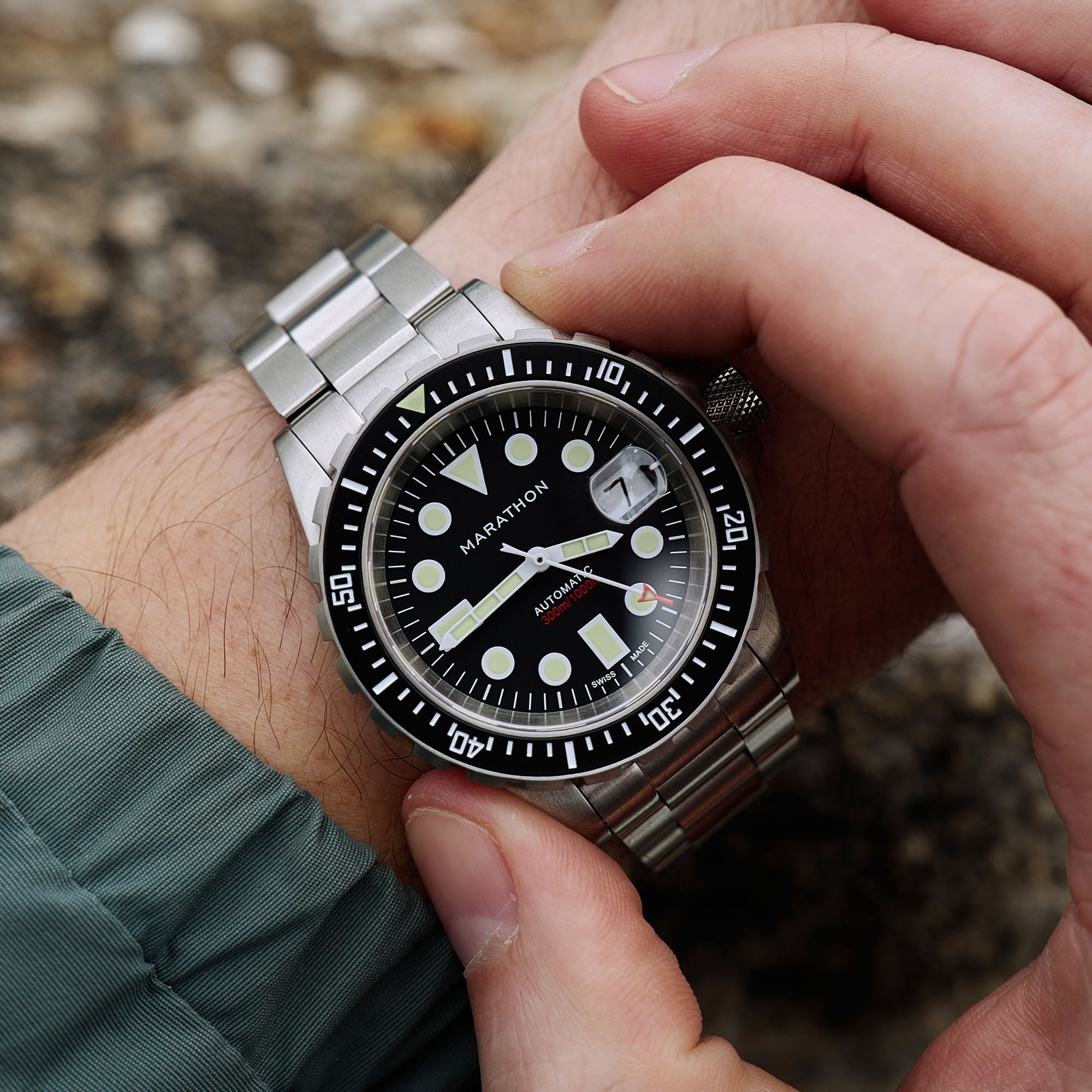 41mm Large Diver's Automatic (GSAR) – Marathon Watch