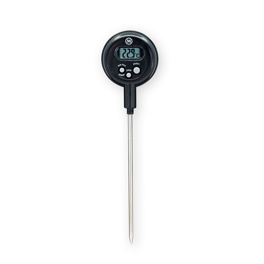 8 Inch Dial Thermometer Metal