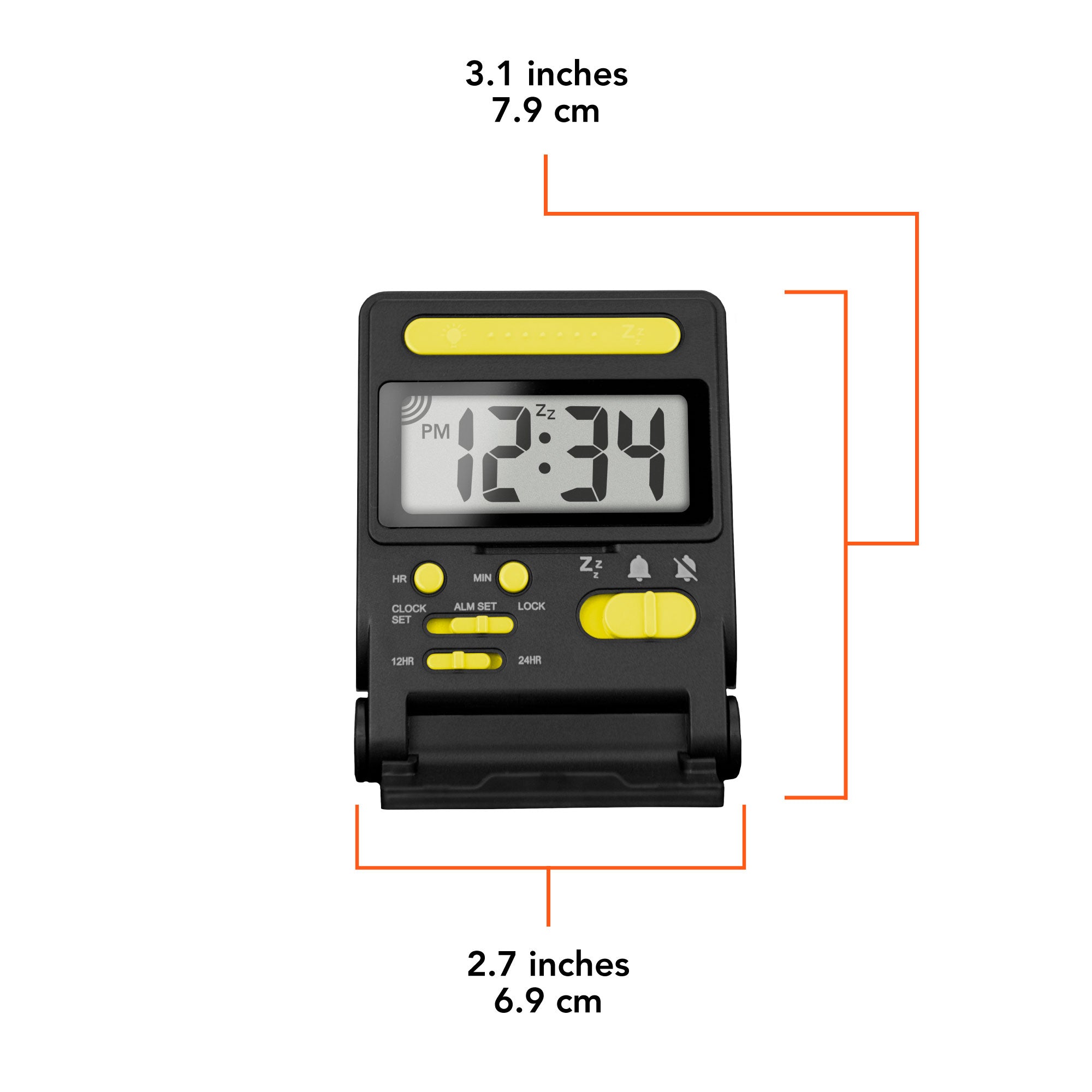 Timex travel alarm clock online with indiglo night light