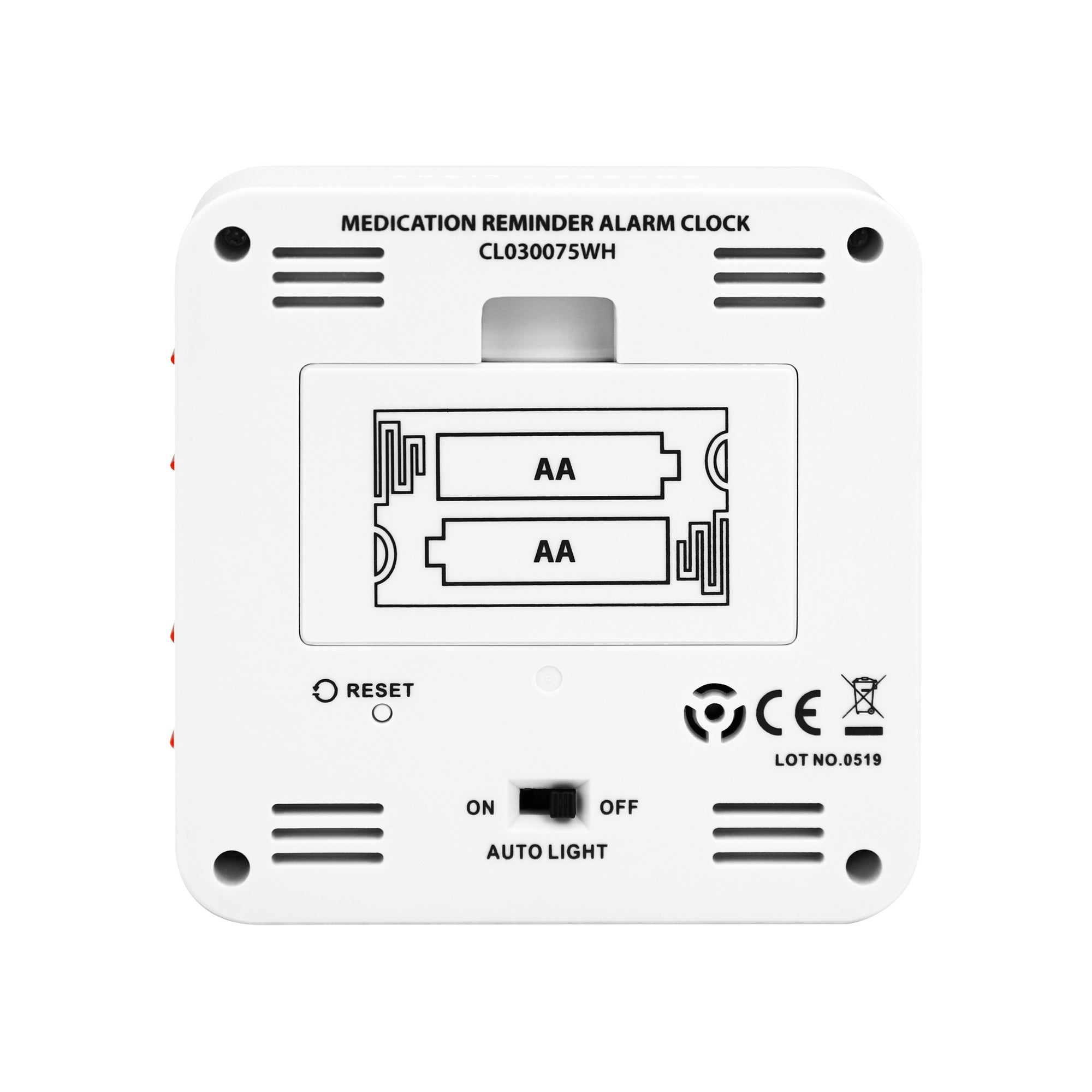 Watch with multiple hot sale alarms for medication