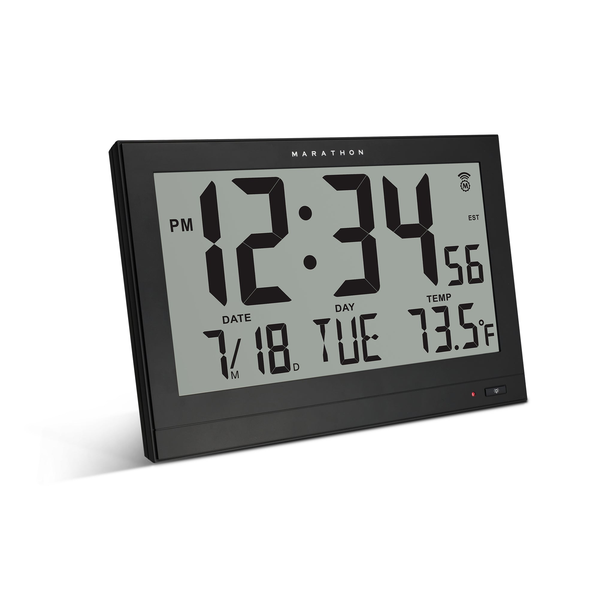 Clock outlet JUMBO ATOMIC WALL CLOCK