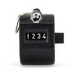 Chrome Handheld Tally Counter with Finger Ring – Marathon Watch