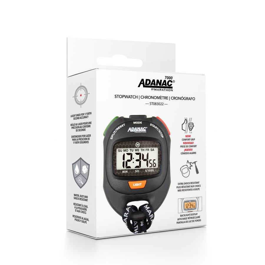 ADANAC 7000 Professional Stopwatch Timer - Marathon Watch Company