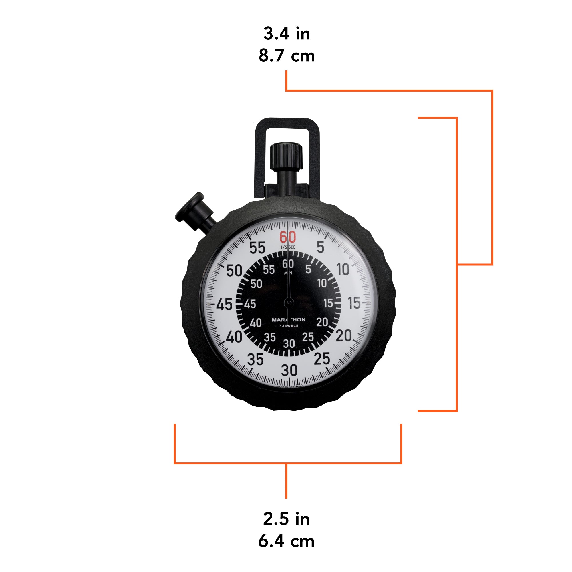 MARATHON good MECHANICAL STOPWATCH