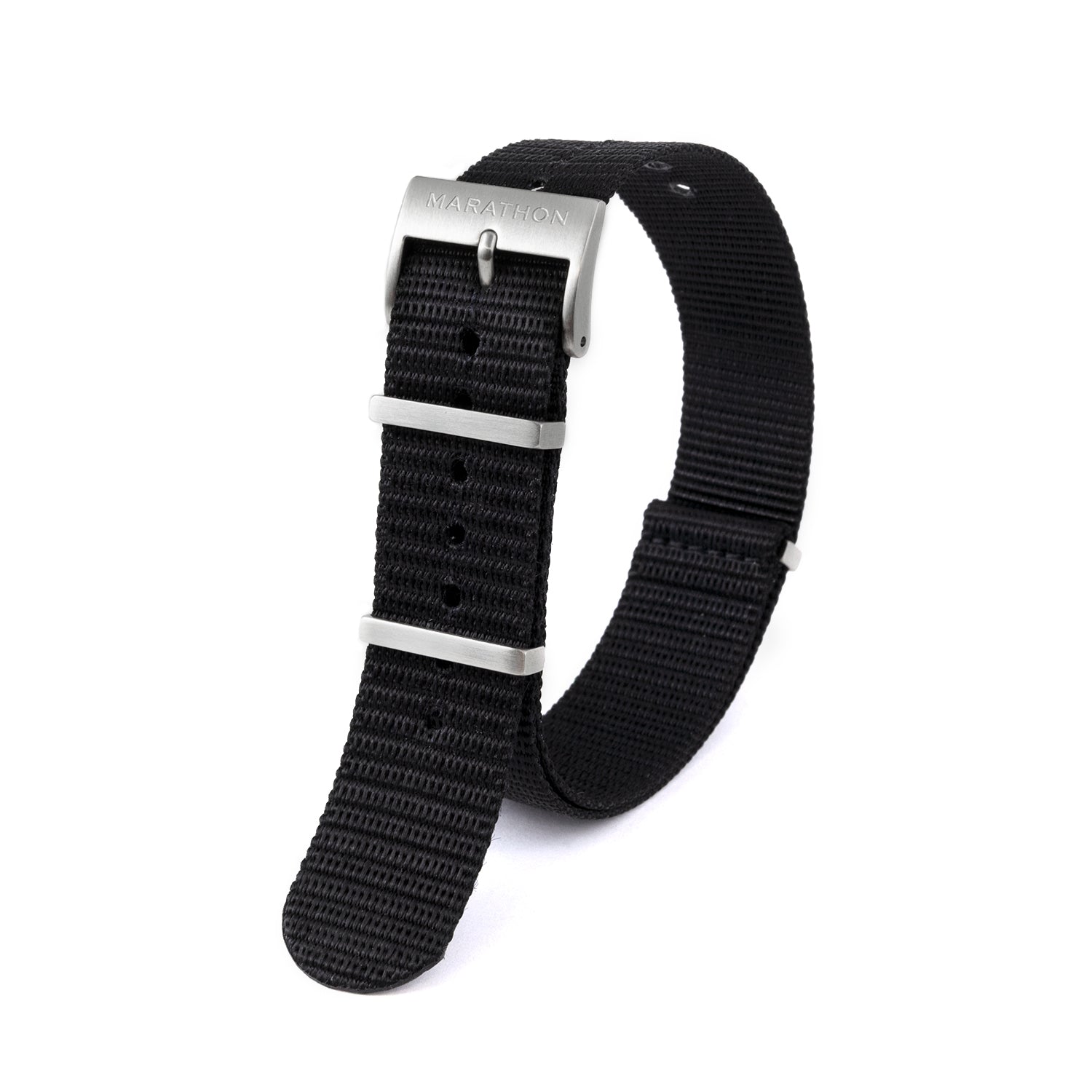 Nylon DEFSTAN Strap, Black, 20mm – Marathon Watch