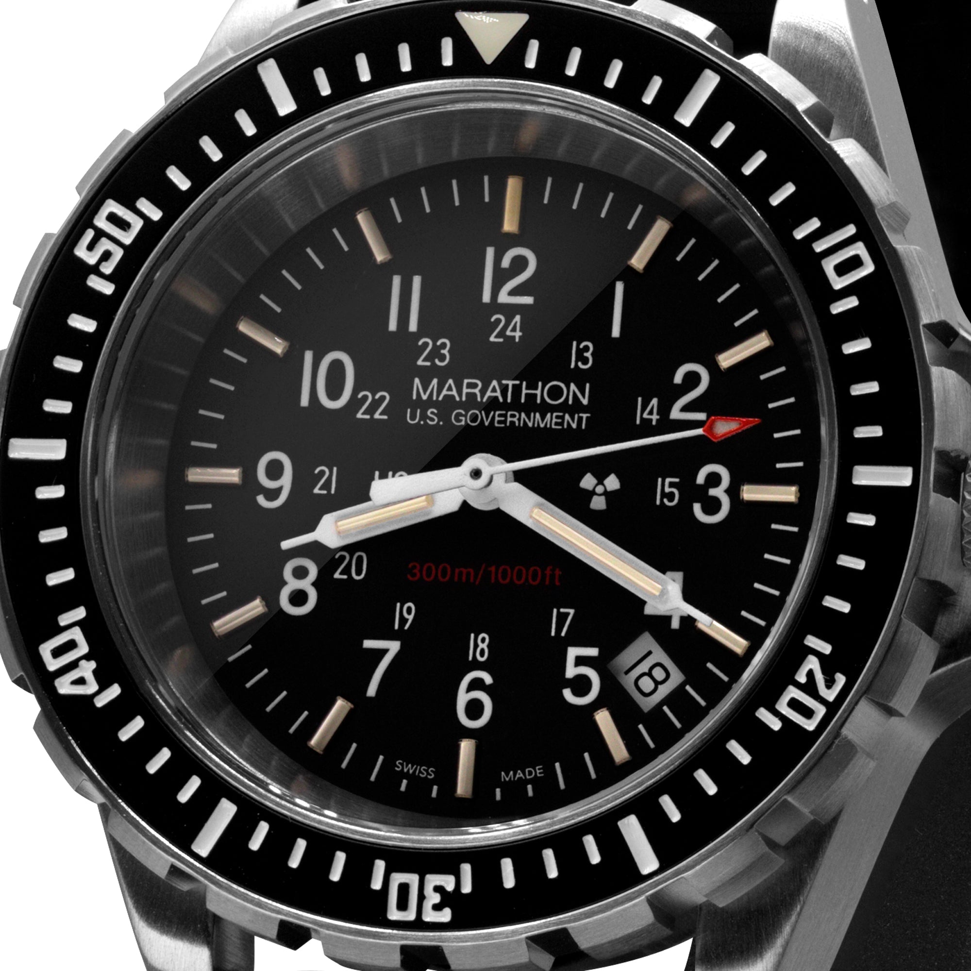 41mm Large Diver's Quartz (TSAR) – Marathon Watch