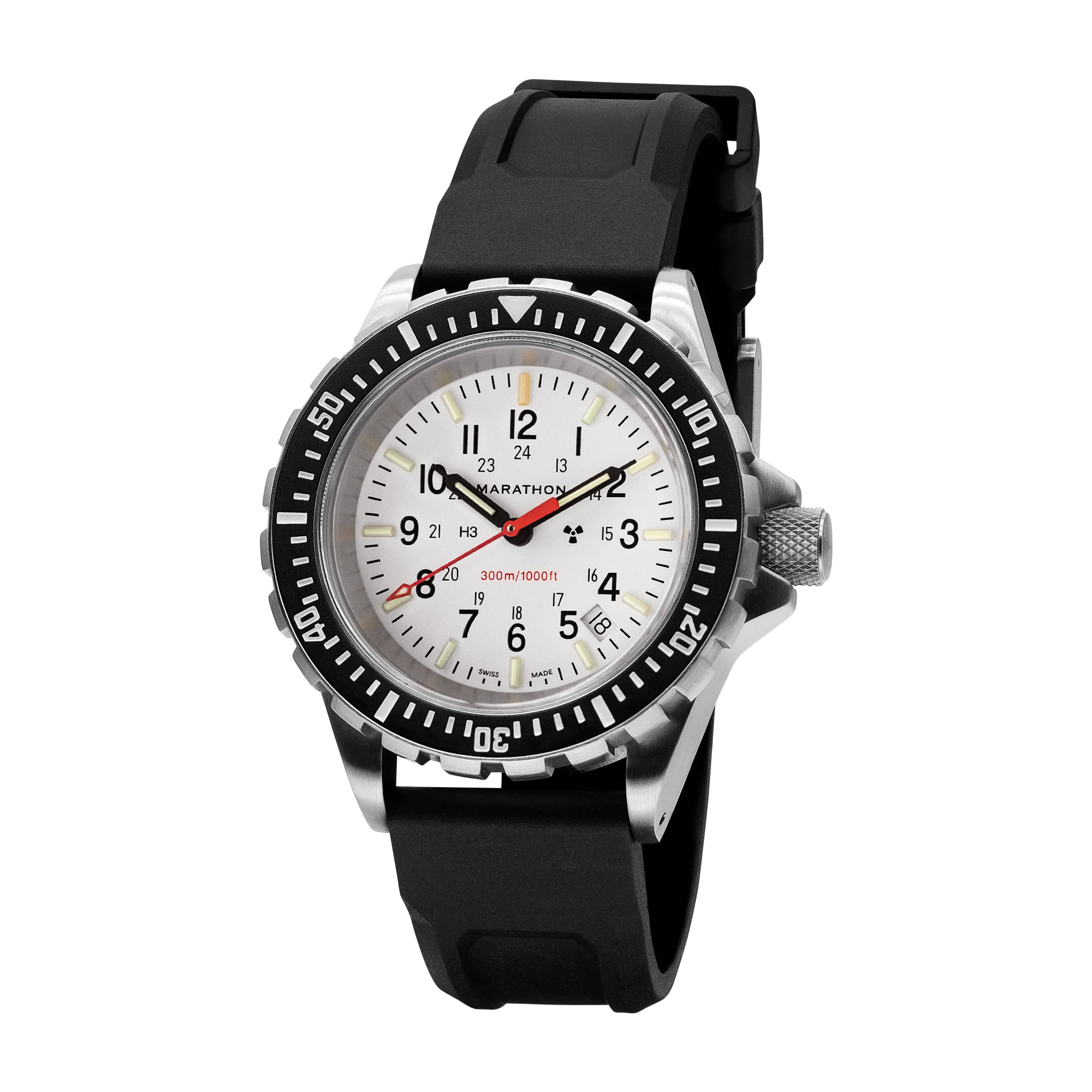 41mm Arctic Edition Large Diver's Quartz (TSAR) – Marathon Watch