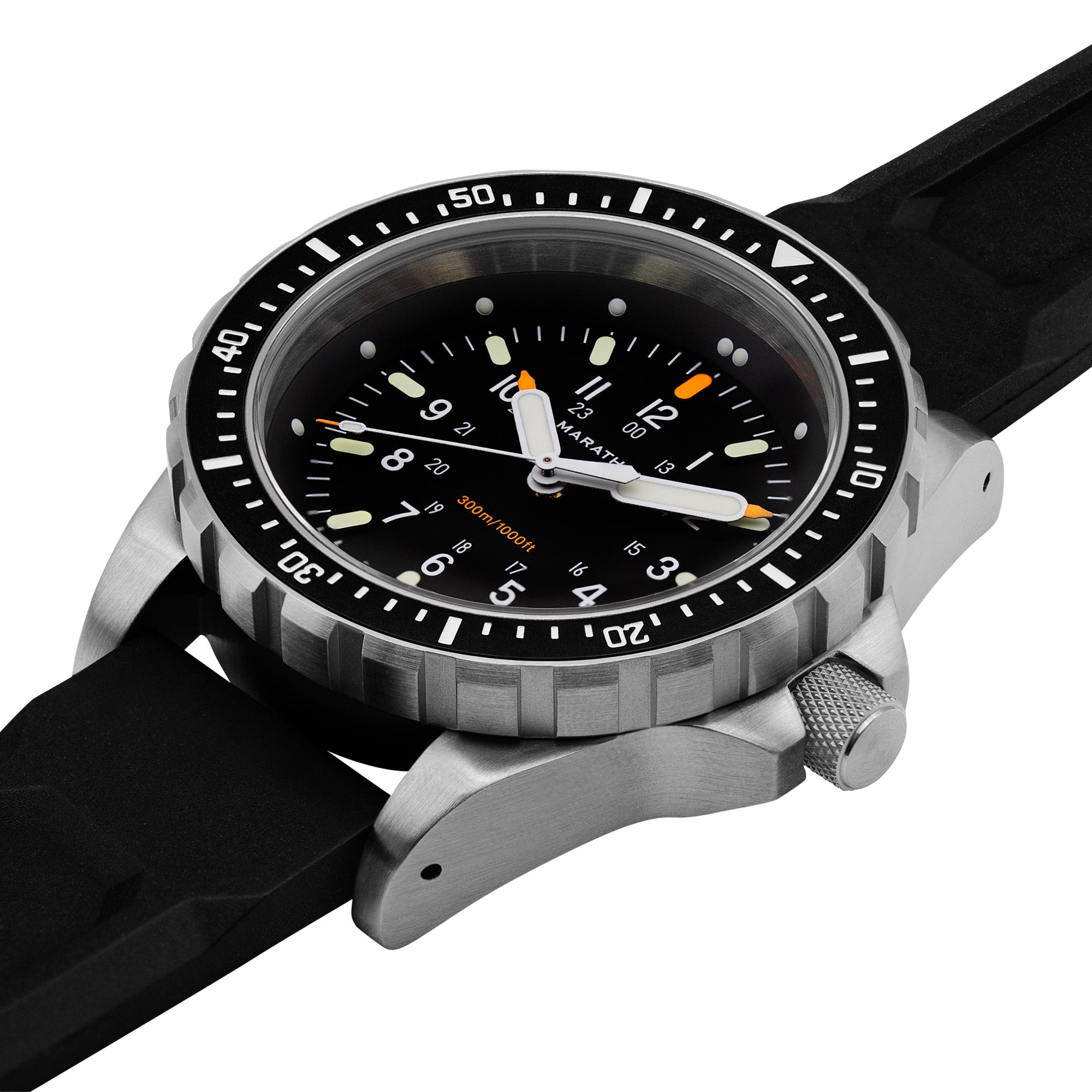 46mm Jumbo Diver's Quartz (JSAR) – Marathon Watch